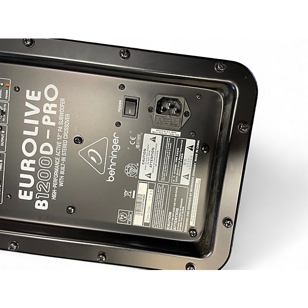 Used Behringer Eurolive B1200D Pro Powered Subwoofer