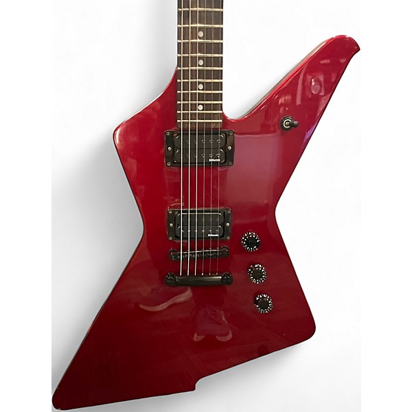 Used Ibanez DESTROYER DT200 Candy Apple Red Solid Body Electric Guitar