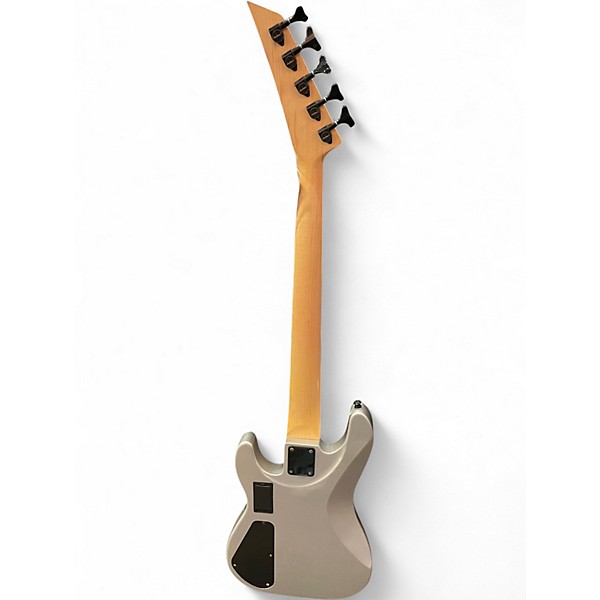 Used Jackson Dave Ellefson Signature CBX 5 String Metallic Silver Electric Bass Guitar