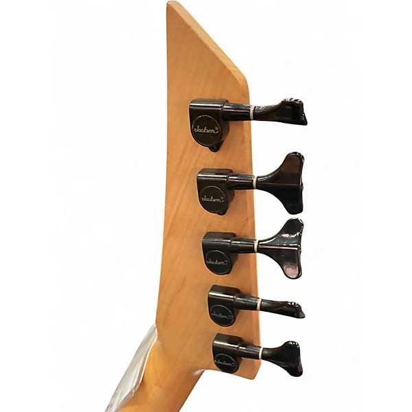 Used Jackson Dave Ellefson Signature CBX 5 String Metallic Silver Electric Bass Guitar