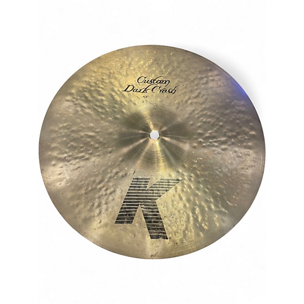 Used Zildjian 14in K Custom Dark Crash Cymbal