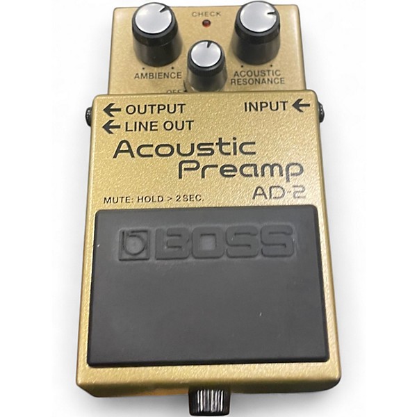 Used BOSS AD2 Acoustic Preamp Guitar Preamp