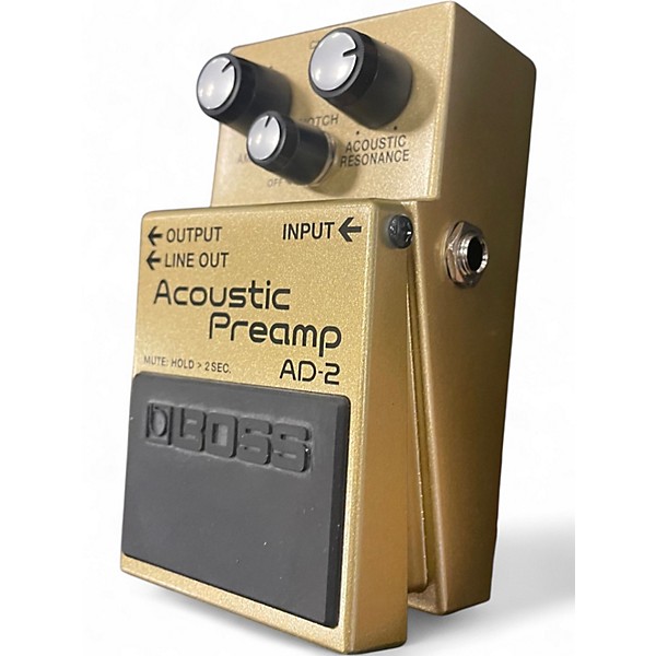 Used BOSS AD2 Acoustic Preamp Guitar Preamp
