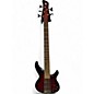 Used Yamaha TRBX605FM Red to Black Fade Electric Bass Guitar thumbnail