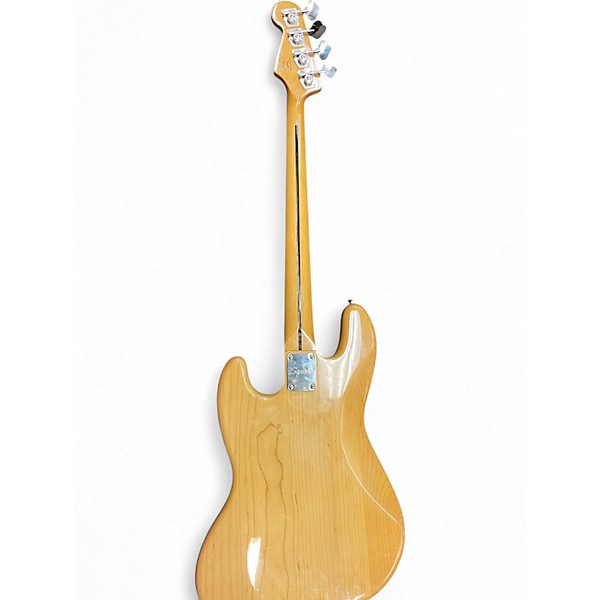 Used Squier Classic Vibe 70s Jazz Bass Natural Electric Bass Guitar