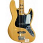 Used Squier Classic Vibe 70s Jazz Bass Natural Electric Bass Guitar