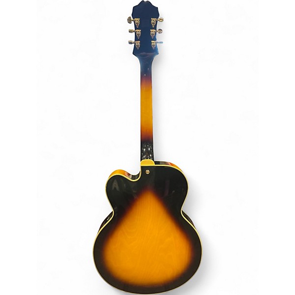 Used Epiphone Broadway 3 Color Sunburst Hollow Body Electric Guitar