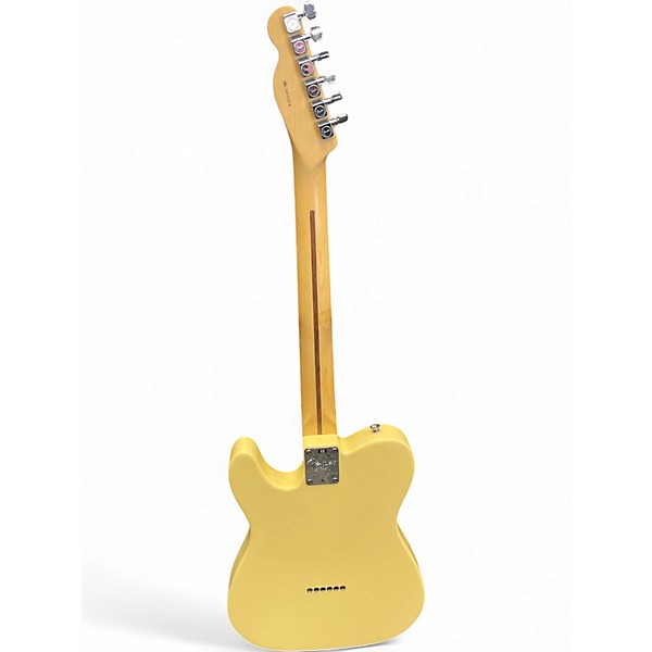 Used 2004 Fender American Standard Telecaster Vintage Yellow Solid Body Electric Guitar