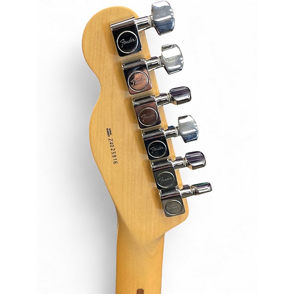 Used 2004 Fender American Standard Telecaster Vintage Yellow Solid Body Electric Guitar