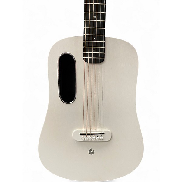 Used LAVA MUSIC LAVA ME PLAY WHITE Acoustic Electric Guitar