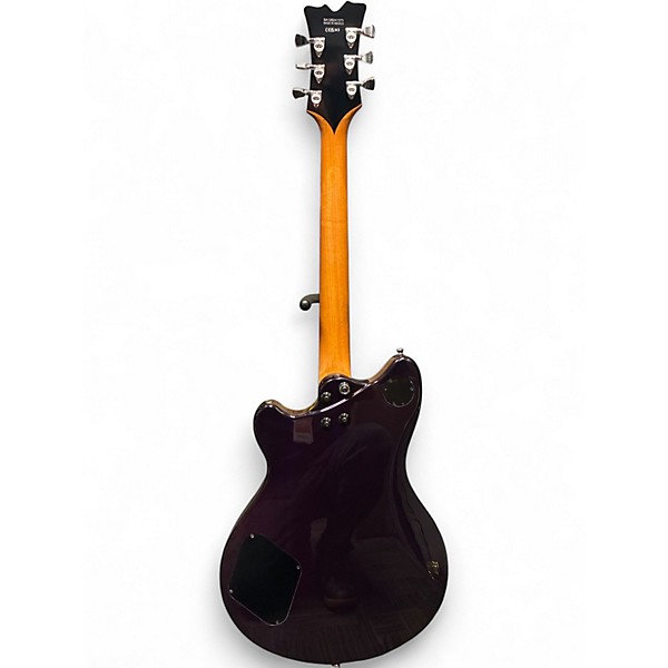 Used EVH SA-126 Special Transparent Purple Hollow Body Electric Guitar