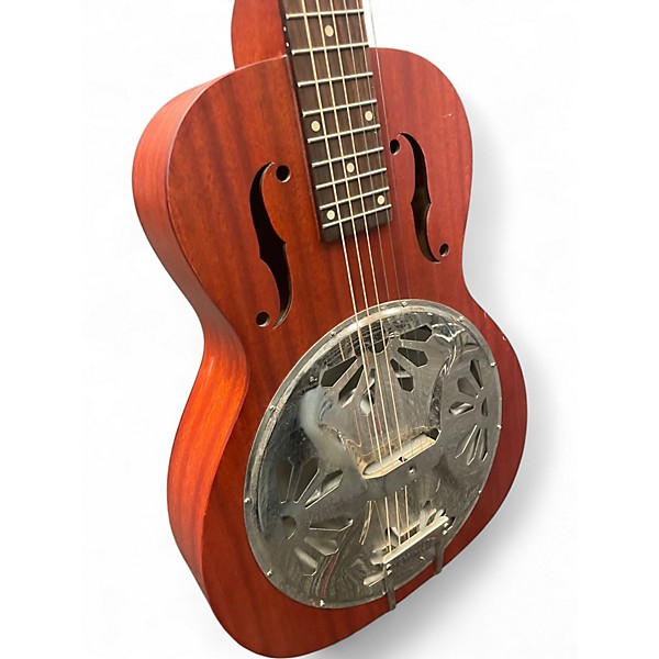 Used 2010s Gretsch Guitars G9210 Boxcar Square Neck Natural Resonator Guitar