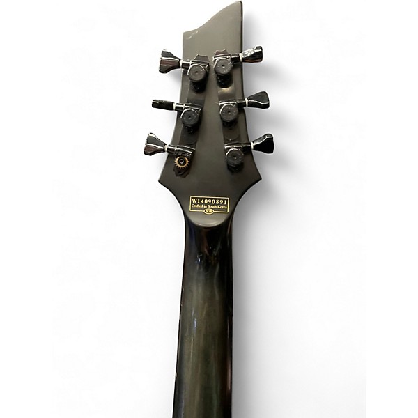 Used Schecter Guitar Research C1 Platinum Graphite Pearl Solid Body Electric Guitar