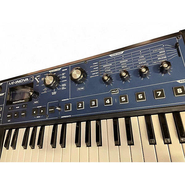 Used Novation MiniNova Mini Synthesizer