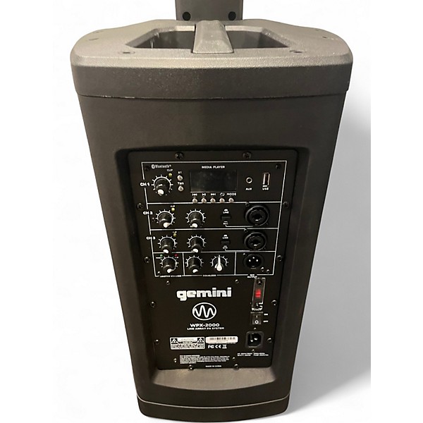 Used Gemini WPX2000 Powered Speaker