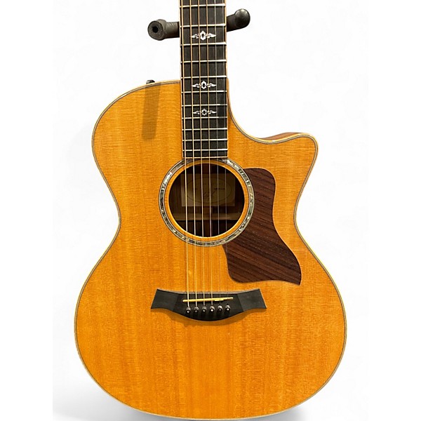 Used Taylor 814CE Vintage Natural Acoustic Electric Guitar