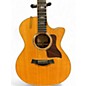 Used Taylor 814CE Vintage Natural Acoustic Electric Guitar