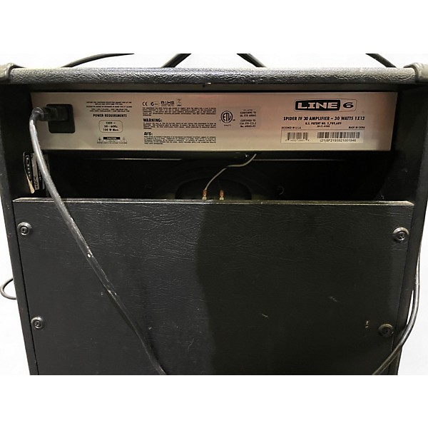 Used Line 6 Spider IV 30W 1x12 Guitar Combo Amp