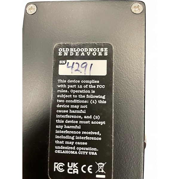 Used Old Blood Noise Endevors SUN LIGHT Effect Pedal