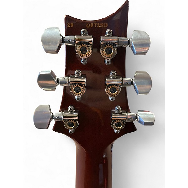 Used 2023 PRS Custom 24 Orange Tiger Solid Body Electric Guitar