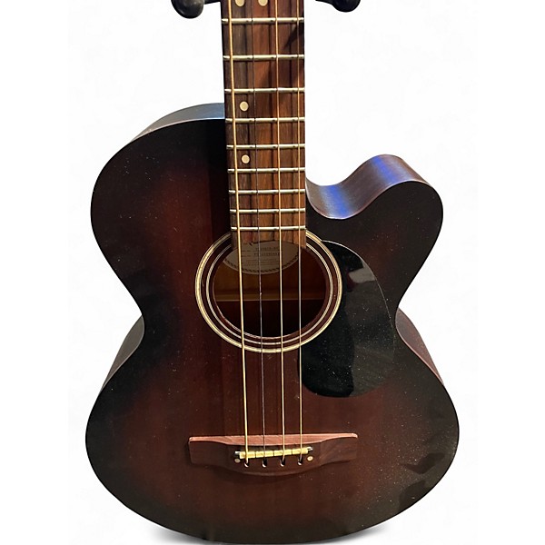 Used Mitchell t239bce brown Acoustic Bass Guitar