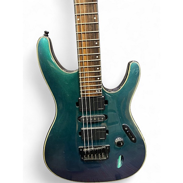 Used Ibanez S671ALB Aurora burst Solid Body Electric Guitar