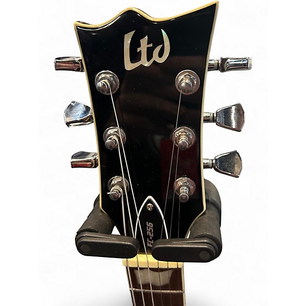 Used ESP LTD EC256FM Dark Brown Sunburst Solid Body Electric Guitar