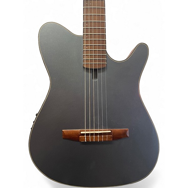 Used Ibanez FRH10N Blue Classical Acoustic Electric Guitar