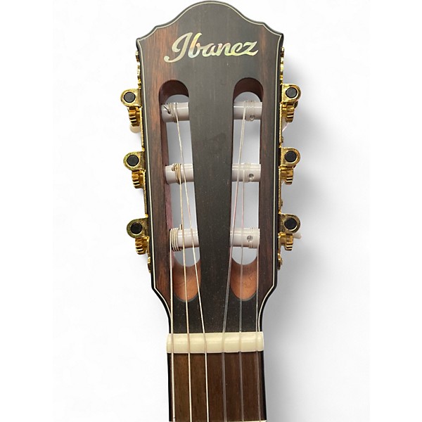 Used Ibanez FRH10N Blue Classical Acoustic Electric Guitar