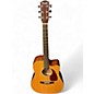 Used Fender CD140SCE Natural Acoustic Electric Guitar
