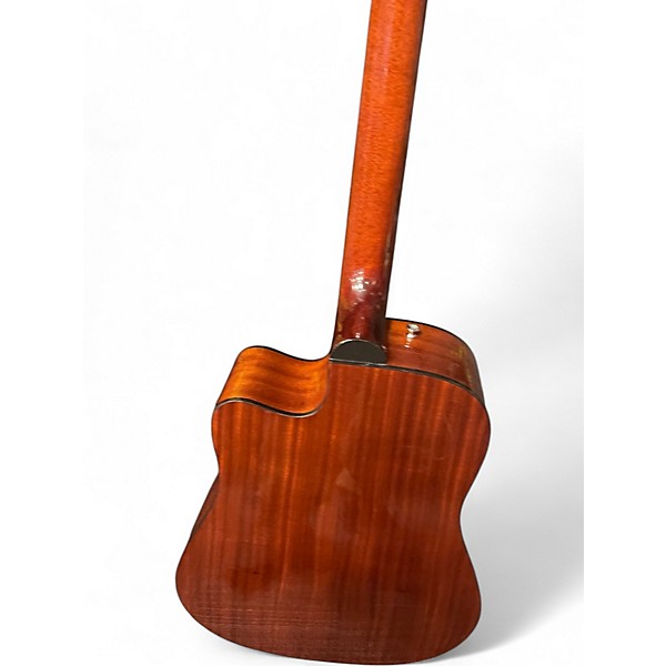 Used Fender CD140SCE Natural Acoustic Electric Guitar