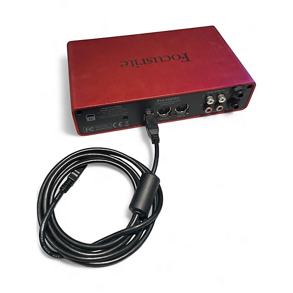 Used Focusrite Scarlett 2i4 Audio Interface