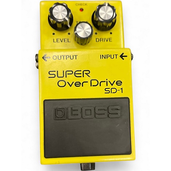 Used BOSS SD1 Super Overdrive Effect Pedal
