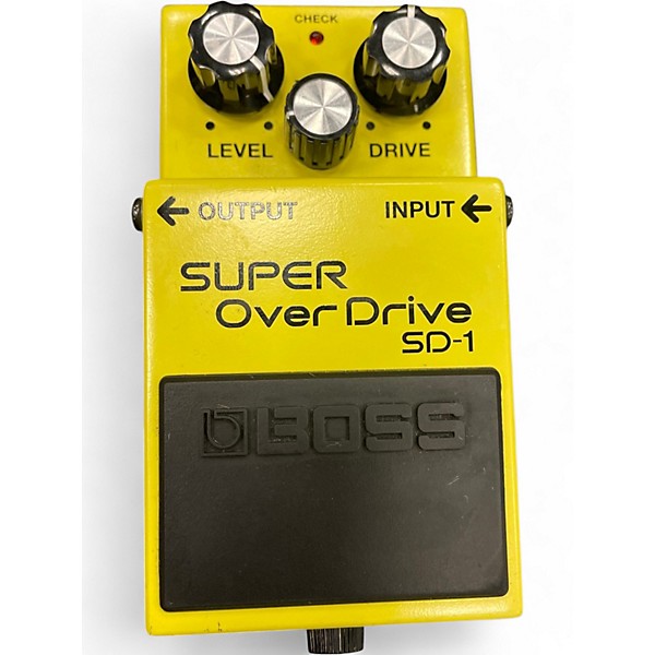 Used BOSS SD1 Super Overdrive Effect Pedal