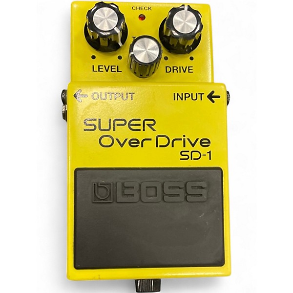 Used BOSS SD1 Super Overdrive Effect Pedal