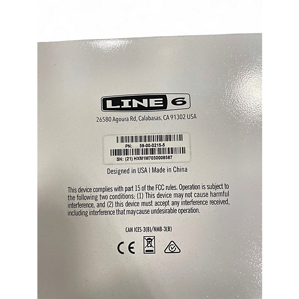 Used Line 6 HX Stomp Effect Processor