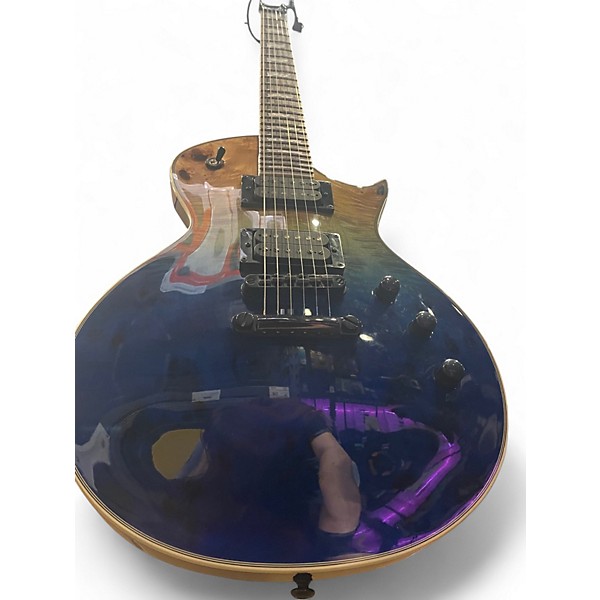 Used ESP LTD EC1000 BLUE NATURAL FADE Solid Body Electric Guitar