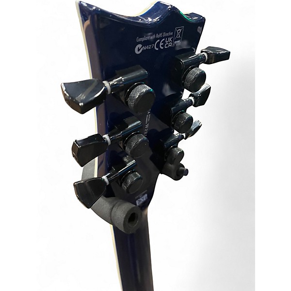 Used ESP LTD EC1000 BLUE NATURAL FADE Solid Body Electric Guitar