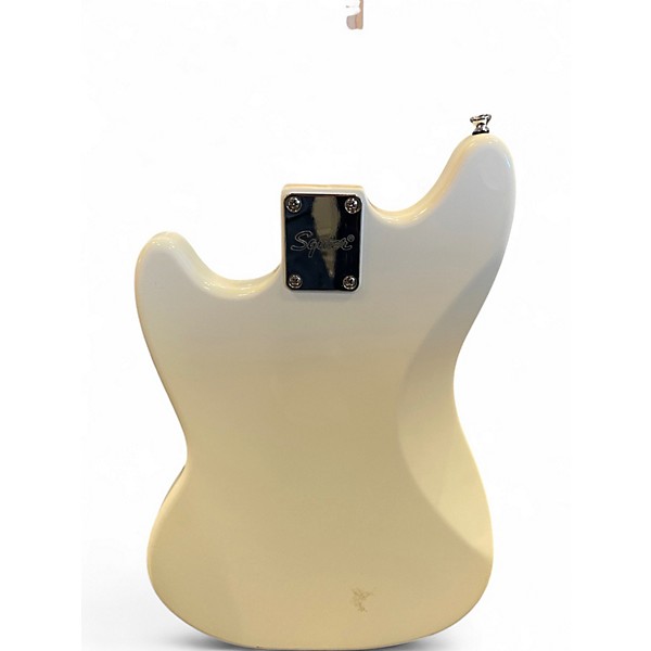 Used Squier Bullet Mustang HH WHITE Solid Body Electric Guitar