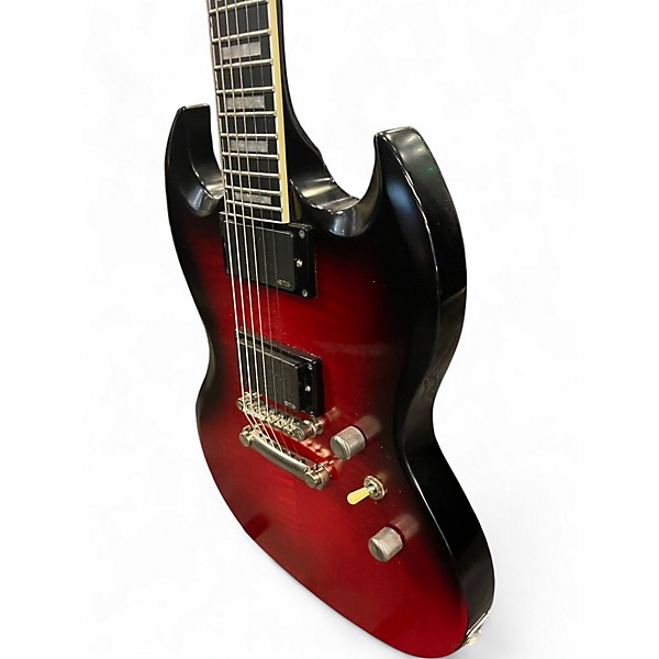 Used Epiphone SG Prophecy Custom GX Bengal Tiger Burst Solid Body Electric Guitar