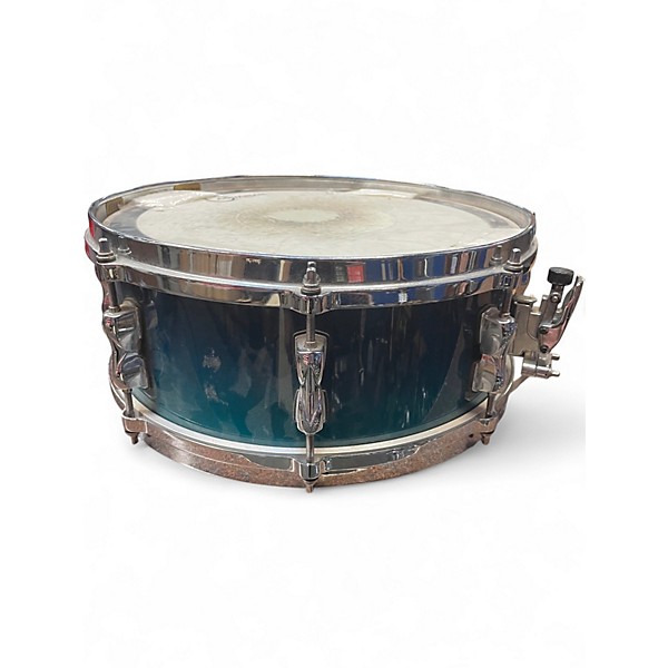 Used TAMA 14X5.5 Superstar Snare Ocean Fade Drum