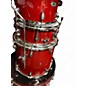Used SPL 5 Piece UNITY 2 Candy Apple Red Drum Kit
