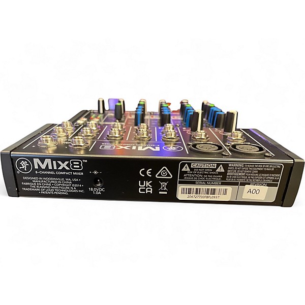 Used Mackie  8-Channel Compact Mixer Powered Mixer