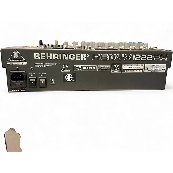 Used Behringer XENYX 1222FX Powered Mixer