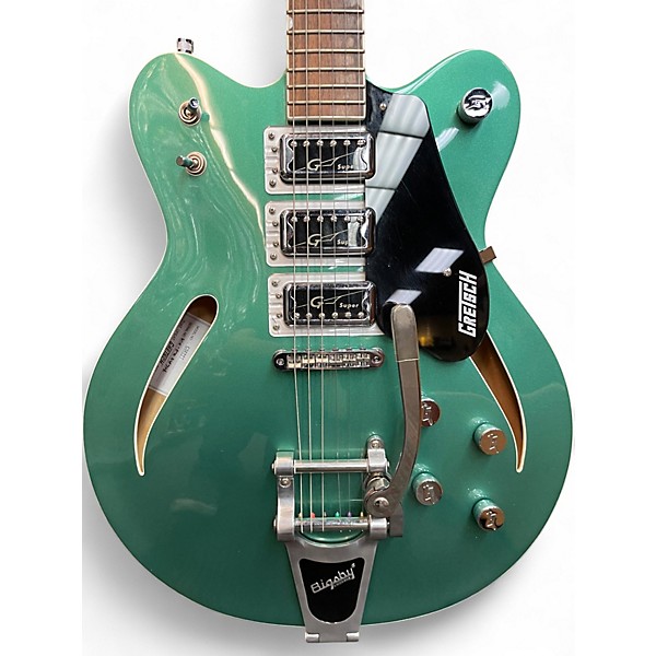 Used Gretsch Guitars G5622T Electromatic Center Block Double Cut Bigsby Sherwood Green Sparkle Hollow Body Electric Guitar