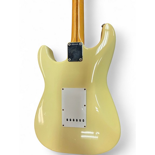 Vintage 1987 Fender 1987 57 Reissue Strat Olympic White Solid Body Electric Guitar