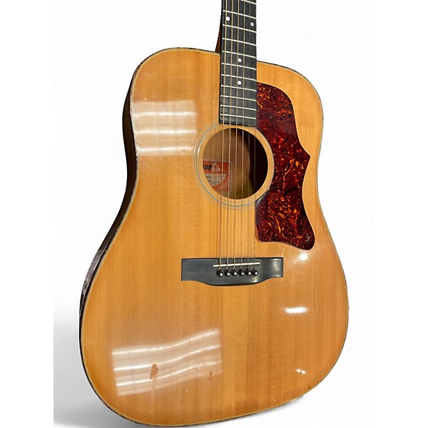 Vintage 1970s Gibson Gospel Natural Acoustic Guitar