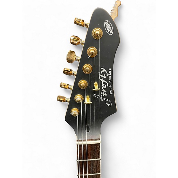 Used Jsn Firefly Pure Series Black Hollow Body Electric Guitar