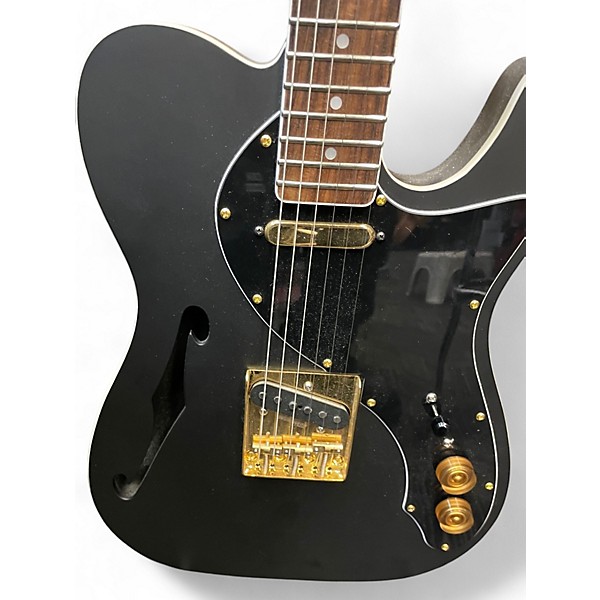 Used Jsn Firefly Pure Series Black Hollow Body Electric Guitar