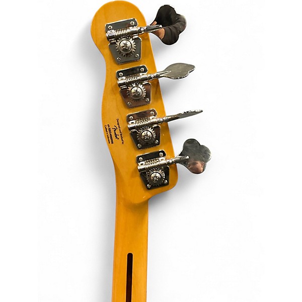 Used Squier Classic Vibes 50s Precision White Blonde Electric Bass Guitar